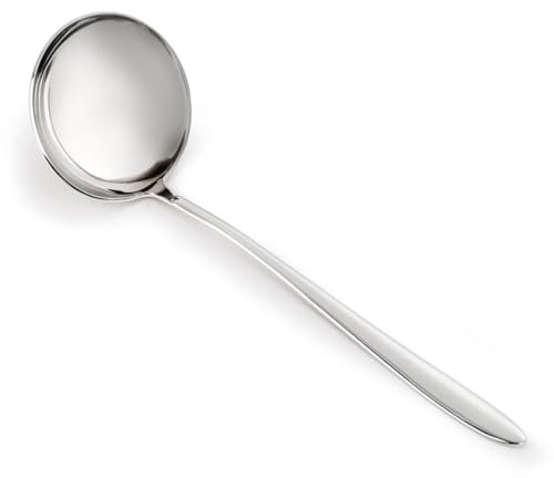 Arcos Serie Berlin - Mestolo Cucchiaio Tavola - Monoblocco Unipezzo Acciaio Inossidabile 18/10 e 280 mm Colore Argento