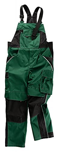 beb Arbeits-Latzhose INFLAME - blue shadow/schwarz - Größe: 46