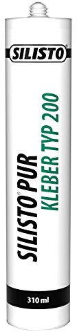 SILISTO 310 ml konstruktion PUR-lim typ 200, färg brun