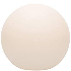 8 seasons design | Beleuchtete Dekokugel Shining Globe (E27, Ø 30 cm, matt, IP44, Kugel Beleuchtung für Haus, Garten, Balkon, Terrasse, Außenkugelleuchte) weiß (ohne Leuchtmittel)