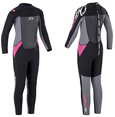 Osprey Mädchen OSP G Long-Origin Neoprenanzug in voller Länge, Rose, M Groß