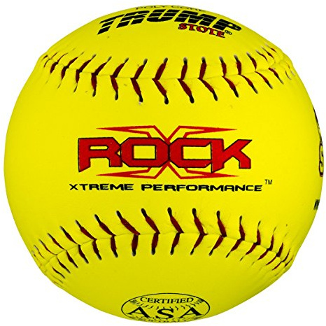 1 Dozen Trump X-Rock ASA 12 Softballs - 44cor/.375 Compression (X-Rock-ASA-Y-2)