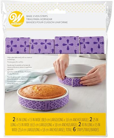 Wilton Set Fascia Termica, Silicone, Viola, 6 Pezzi, unità