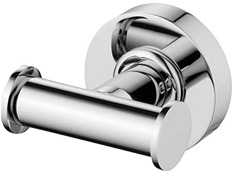 Ideal Standard IOM Double Patère Murale Ronde Crochet Porte Serviette Salle de bain Finition Chrome A9116AA