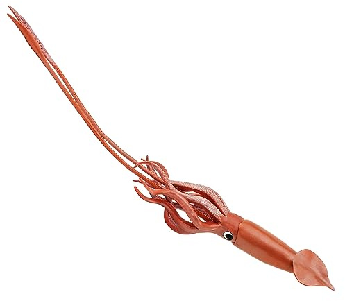 Safari Ltd. Vida Marina del Acuario de la Bahía de Monterey Figura de Juguete de Calamar Gigante para niños y niñas a Partir de los 3 años, Figura Realista