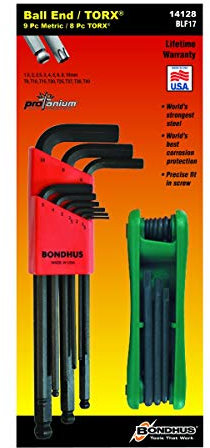 Bondhus 14128-14128 Jgos. Bonus-Torx 10999+12634