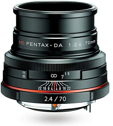 Pentax HD DA 70mm F2.4 Limited SLR Téléobjectif Noir - Lentilles et filtres d'appareil photo (SLR, 6/5, Téléobjectif, 0,7 m, Pentax K, Auto/Manuel)