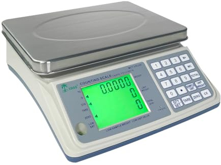 Digital Counting Scale with Keyboard, 7 lb x 0.0002 lb Parts Counter
