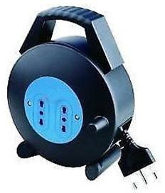 Prolunga elettrica con avvolgicavo 10m