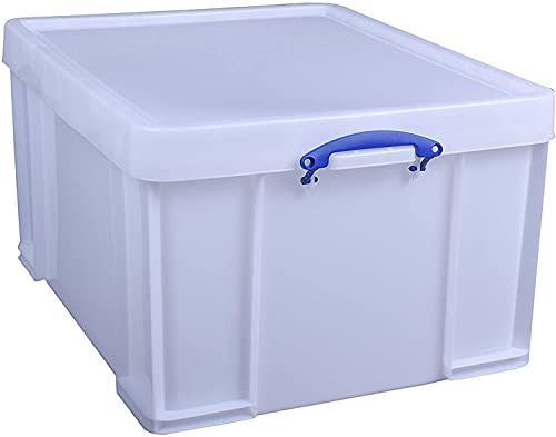Really Useful Box Plastic Storage 145 Litre White Strong