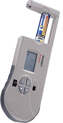 VOLTCRAFT Batterietester MS-229 LCD Messbereich (Batterietester) 1,2 V, 1,5 V, 3 V, 9 V, 12 V Akku, Batterie MS-229 LCD