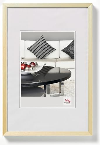 walther design Bilderrahmen gold 50 x 70 cm Aluminium Chair Alurahmen AJ070G