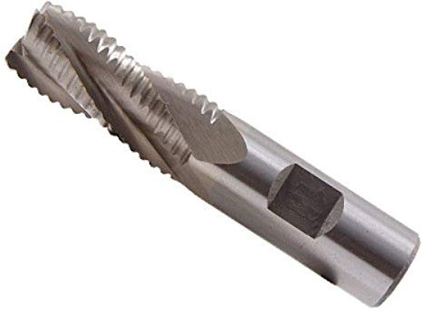 HHIP 8002-5736 - Fresa per sgrossatura a 4 flauti M42, 1/2 x 1/2 x 2 x 4