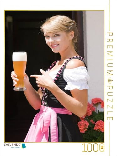 CALVENDO Puzzle Dirndl and Tradition 1000 Pieces 48 x 64 cm from STphotography