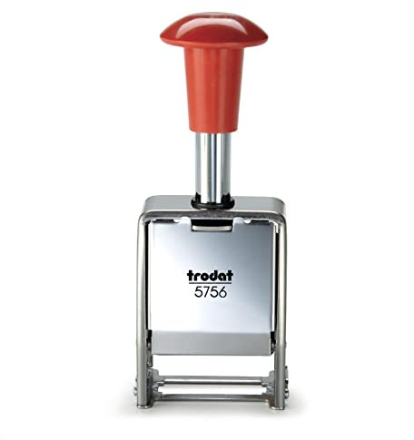 Trodat Selbstfärbender Metall Automatische Nummerierungsstempel Stempel