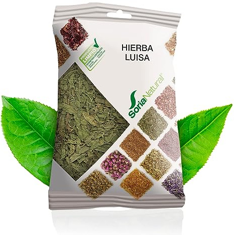 Soria Natural Hierba Luisa en Bolsa – Favorece el Descanso – Ayuda a la Digestión - Para Preparar en Infusión o Decocción - Mayor Riqueza de Principios Activos - 100% Natural - Bolsa de 30 g