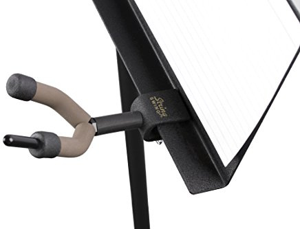 String Swing CC08 Violin Hanger with Bow Peg Attachment for Music Stand