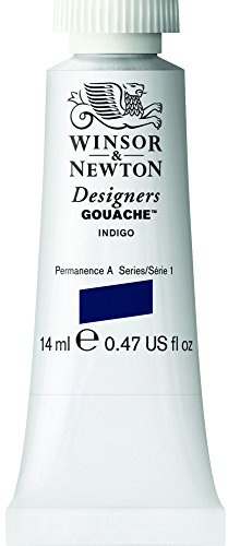Winsor & Newton Designer's Gouache, 14ml tube, Indigo