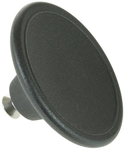 SPARES2GO 4.5cm Small Handle Lid Knob for Le Creuset Casserole Pot/Dish/Saucepan (Black)