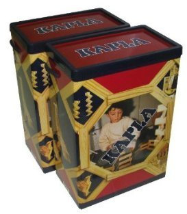 Kapla Holzbaukasten 2 x 200 Steine (400 Stück)