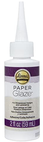 Aleene 15973 's 60 Papier, und Collage Pauge Papier Glasur Kleber