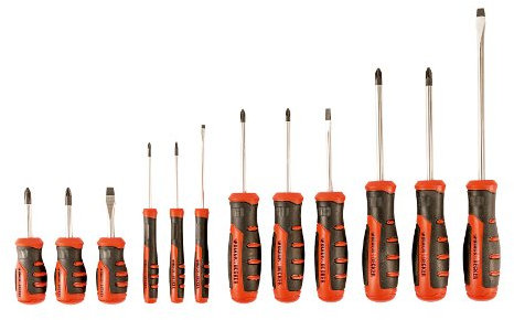 Black + Decker BDHT0-66451 Lot de 12 tournevis