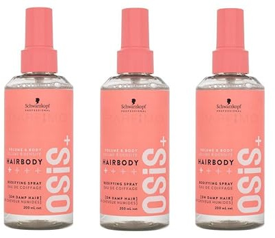 Grehge f OSiS+ Hairbody 3 x 200 ml Osis Volume Styling and Care Spray