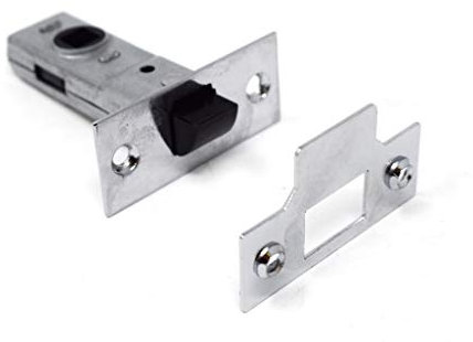 Yale Essentials Loquet pour Serrure Tubulaire 64 mm, loquet à mortaise de qualité supérieure, pour Portes intérieures avec poignées, YES-TL-PB-64 0W