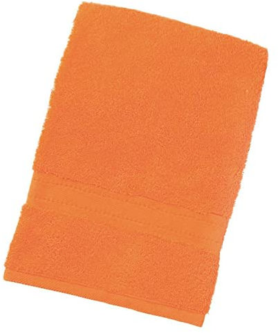 aztex Egyptian Range, 100% Cotton Towels - Bath Towel, Orange