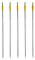 5 Fiberglas - Glasfiber Pfeile in 68cm