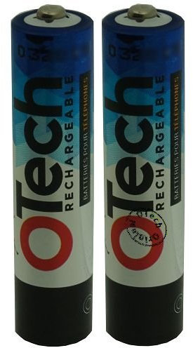 Pack de 2 Batteries Otech compatibles avec Siemens GIGASET AS405 / Duo/Trio