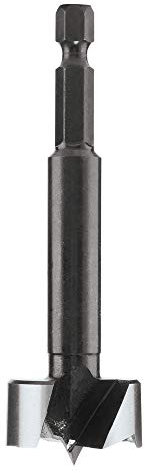 Trend Snappy Forstner 25mm Short Drill Bit for Accurate Hole Drilling, Carbon Steel, Quick Release, SNAP/FS/25