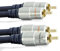 CableMountain 2 RCA to 2 RCA Cable 0.5m - Gold Plated Male-to-Male Phono to Phono Cable | RCA Audio Cable for Amplifier, Turntable, TV, Home Theater, Speakers and HiFi Systems