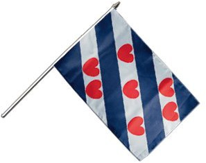 Flaggenfritze STOCK Bandiera PAESI BASSI Fries Land – 30 x 45 cm