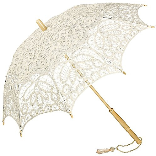 VON LILIENFELD® Ombrello Pizzo Matrimonio Parasole Donna Vivienne