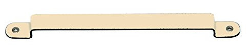 Riess, 0887-006, Löffelblechleiste 38, CLASSIC - BUNT/PASTELL, Farbe Goldgelb,Länge 38cm, Tiefe 1.5cm, Höhe 2 cm, Emaille