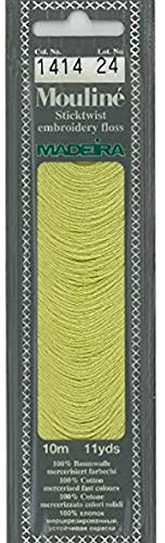 Sticktwist 10 m Färg: 1414 10 m Madeira Garne # 0171414 NY i OVP
