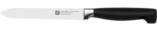 Zwilling 31070-131-0 Twin Four Star Coltello Universale e da Pomodoro, 13 cm