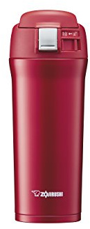 Zojirushi Termos dosificador, Rojo Cereza, 480 ml