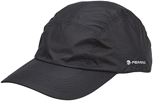 Ferrino Rain, Cappello con Visiera Unisex Nero, M