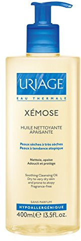 Uriage Xemose - Olio Detergente Lenitivo, Senza Profumazione, 400 Millilitro