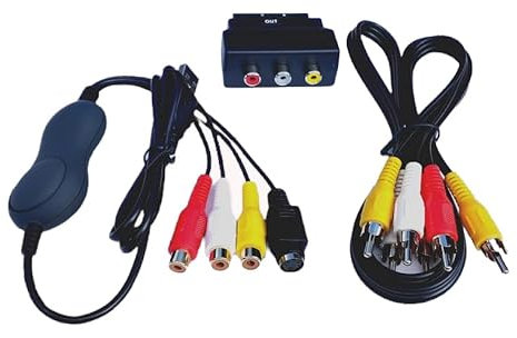 Video-2-PC DIY Video Capture Kit. Links Your VHS Player Or Camcorder to Your Windows 11/10/8/7 PC. Create MP4 Files Or DVDs. Convert VHS, Hi8, MiniDV, Video8, VHSC