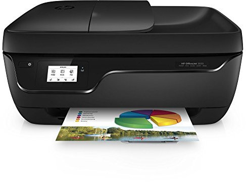 HP Officejet 3830 All-in-One Stampante multifunzione a getto di inchiostro (A4, stampante, fotocopiatrice, Scanner, Fax, WLAN, USB, 4800 x 1200) F5R95B Nero