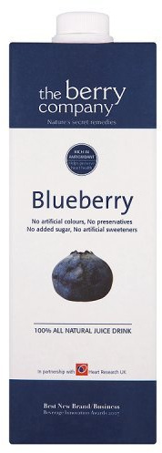 The Berry Natural Blueberry Juice, 1 Litre