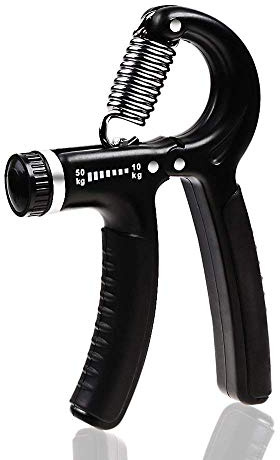 ideapro Hand Grip Strengthener Adjustable Resistance (10-50kg),Hand Grip Exerciser,Forearm Grip, Hand Squeezer, Hand Exercise, Gripper, Finger Strengthener