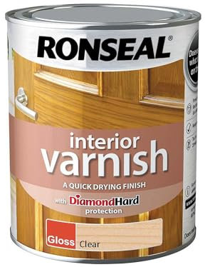Ronseal Interior Varnish Clear Gloss 750ml