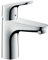 hansgrohe Wasserhahn Focus für geringen Durchfluss (Armatur mit Auslauf Höhe 100mm ohne Ablaufgarnitur) Chrom