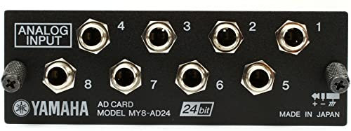 Yamaha 8 Ch Analog Interface Card For 01V/Aw4416/Aw2816