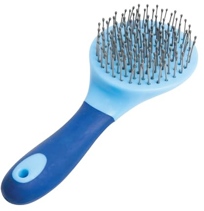 Roma Soft Touch Mane/Tail Brush, Blue