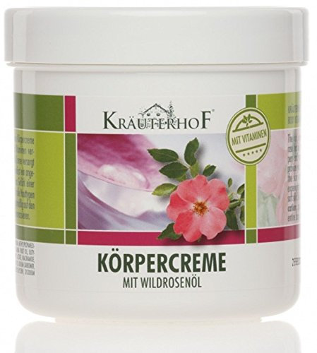 Kräuterhof Crema per il corpo all'olio di rosa selvatica 250ml
